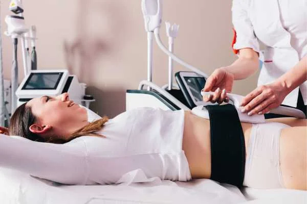 woman having body sculpting to help improve her body image and her mental health Bovingdon