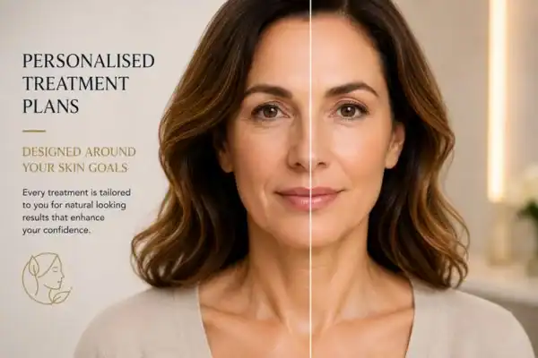 Before and after results of Collagen Lift Therapy Bovingdon