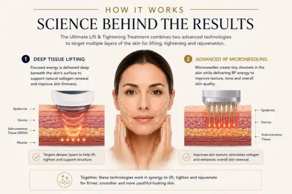 Why choose The ultimate skin tighten treatment Bovingdon